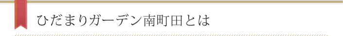 ひだまりガーデン南町田とは